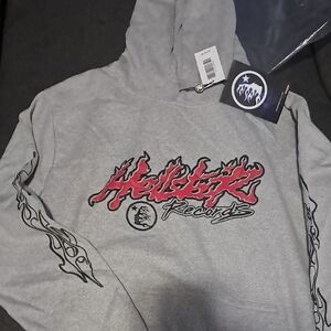 Gray Hellstar Records Hoodie
